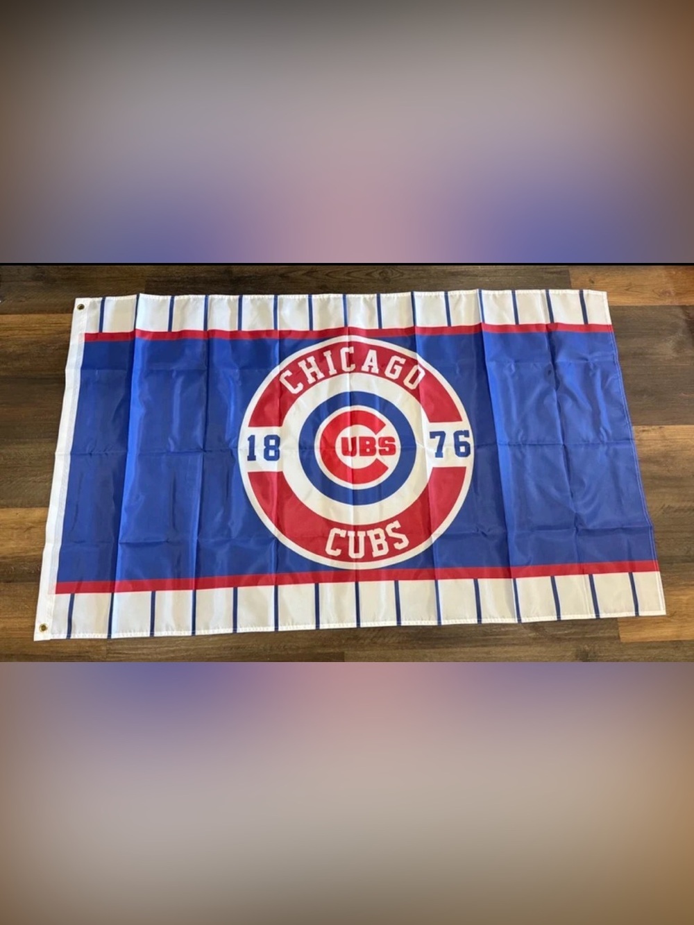 Chicago Cubs Flag Banner double sided Baseball 3 by 5 ft new
in package